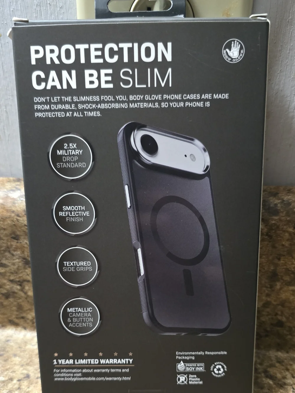 Body Glove Black MagSafe Compatible iPhone Air Case  NWT